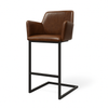 Barhocker aus Leder | Modell GIAN