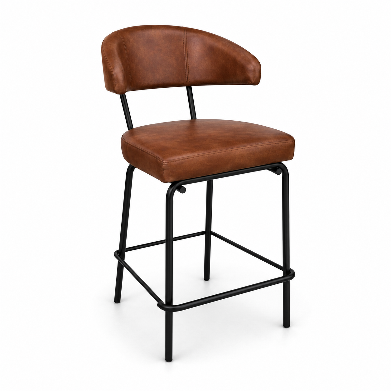 Brauner Barhocker | Modell PARI